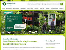 Tablet Screenshot of menkehorst.nl